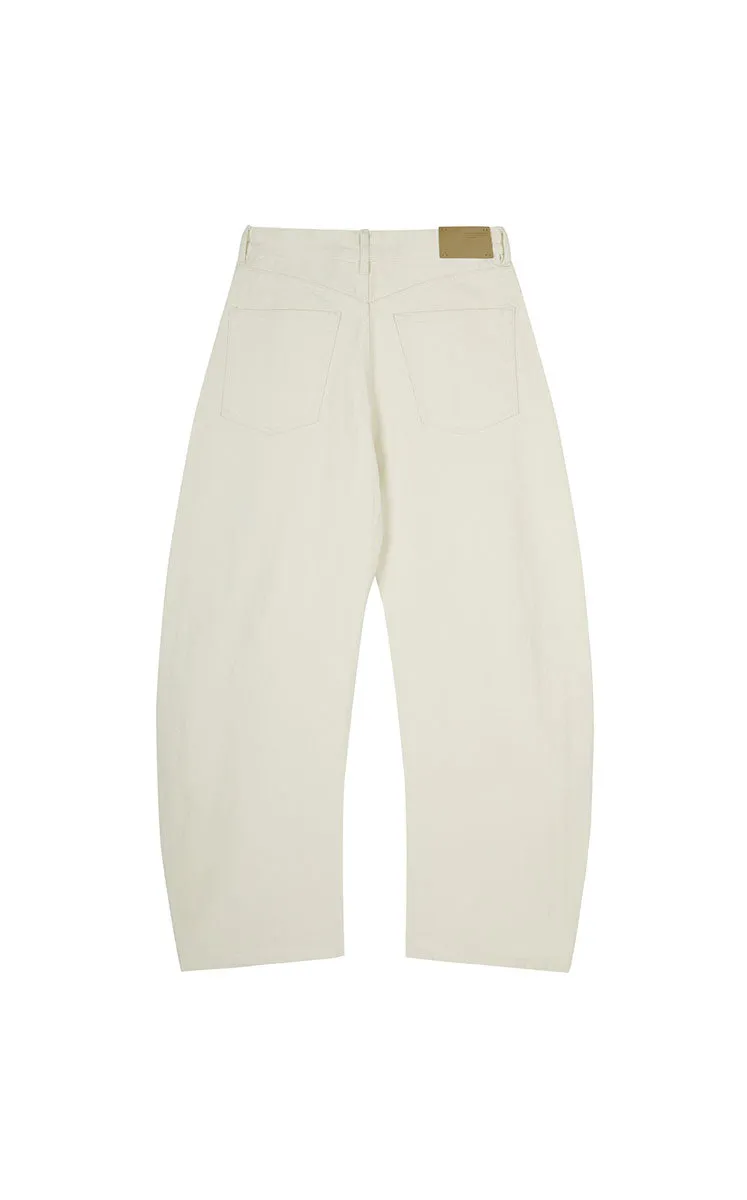 Pants / JNBY Cuffed Banana-Leg Jeans