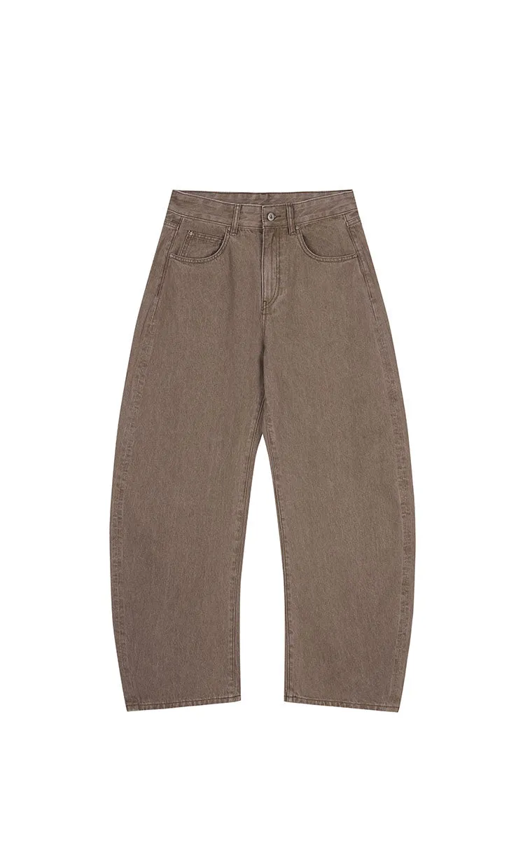 Pants / JNBY Cuffed Banana-Leg Jeans