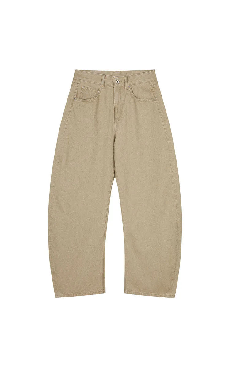 Pants / JNBY Cuffed Banana-Leg Jeans
