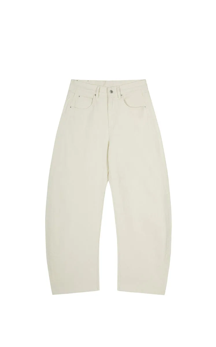 Pants / JNBY Cuffed Banana-Leg Jeans