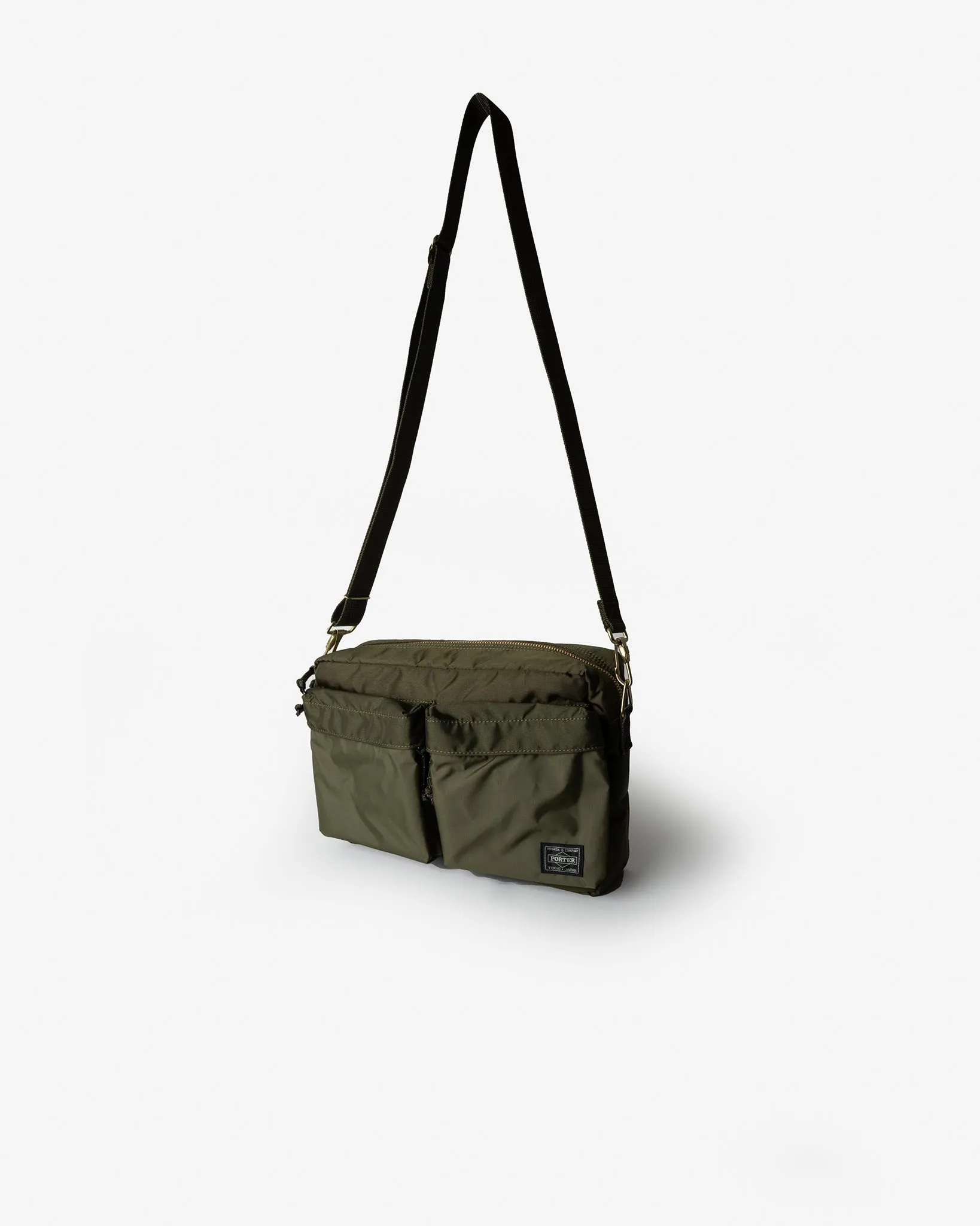 Porter - Yoshida & Co. - Force Shoulder Bag - Olive
