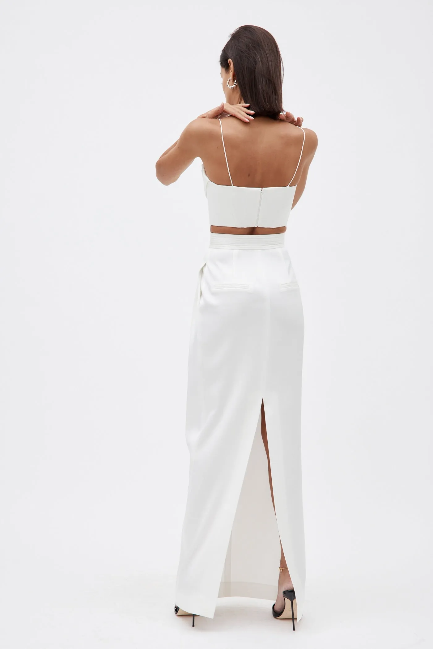 Presley White Skirt