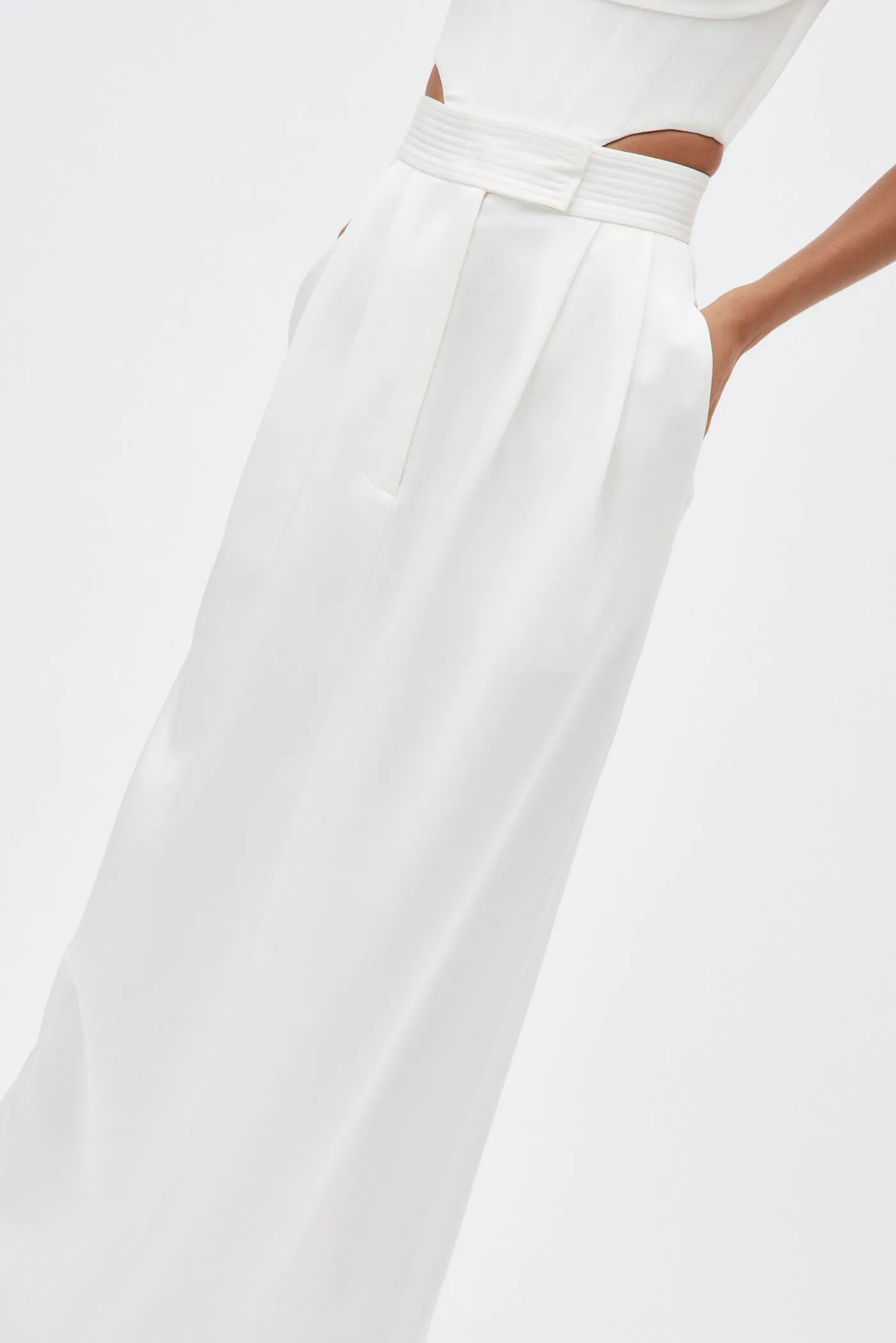 Presley White Skirt