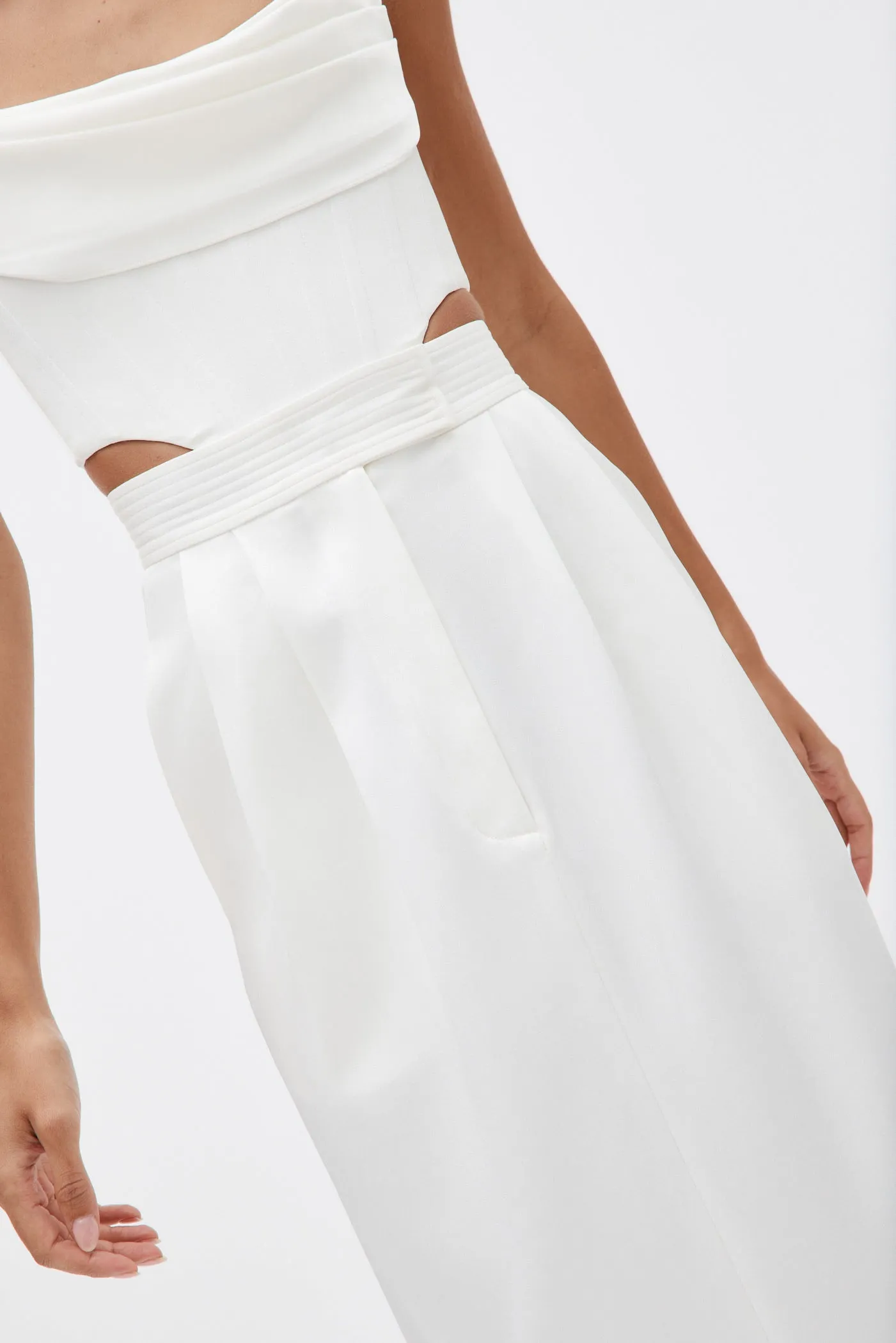 Presley White Skirt