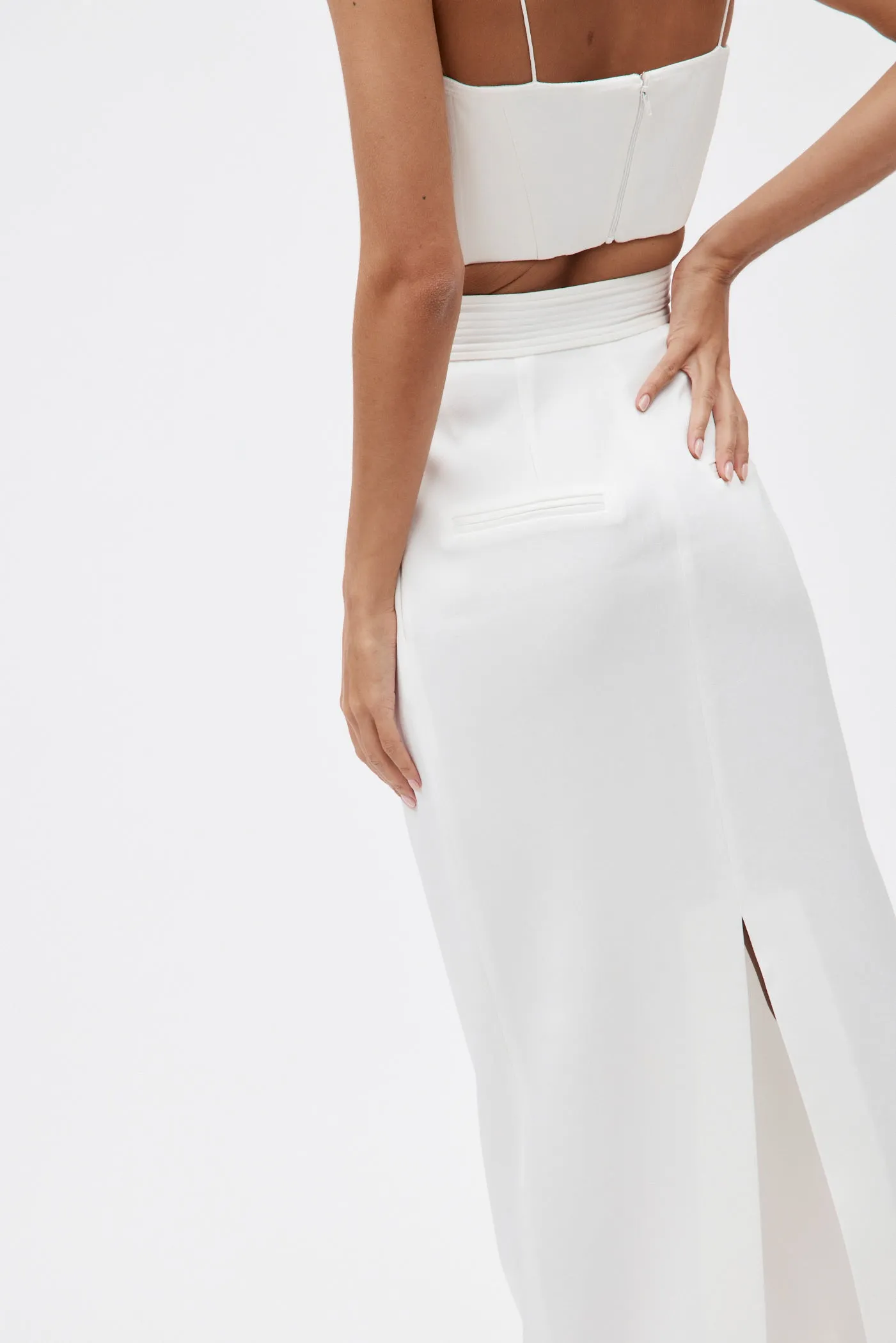 Presley White Skirt