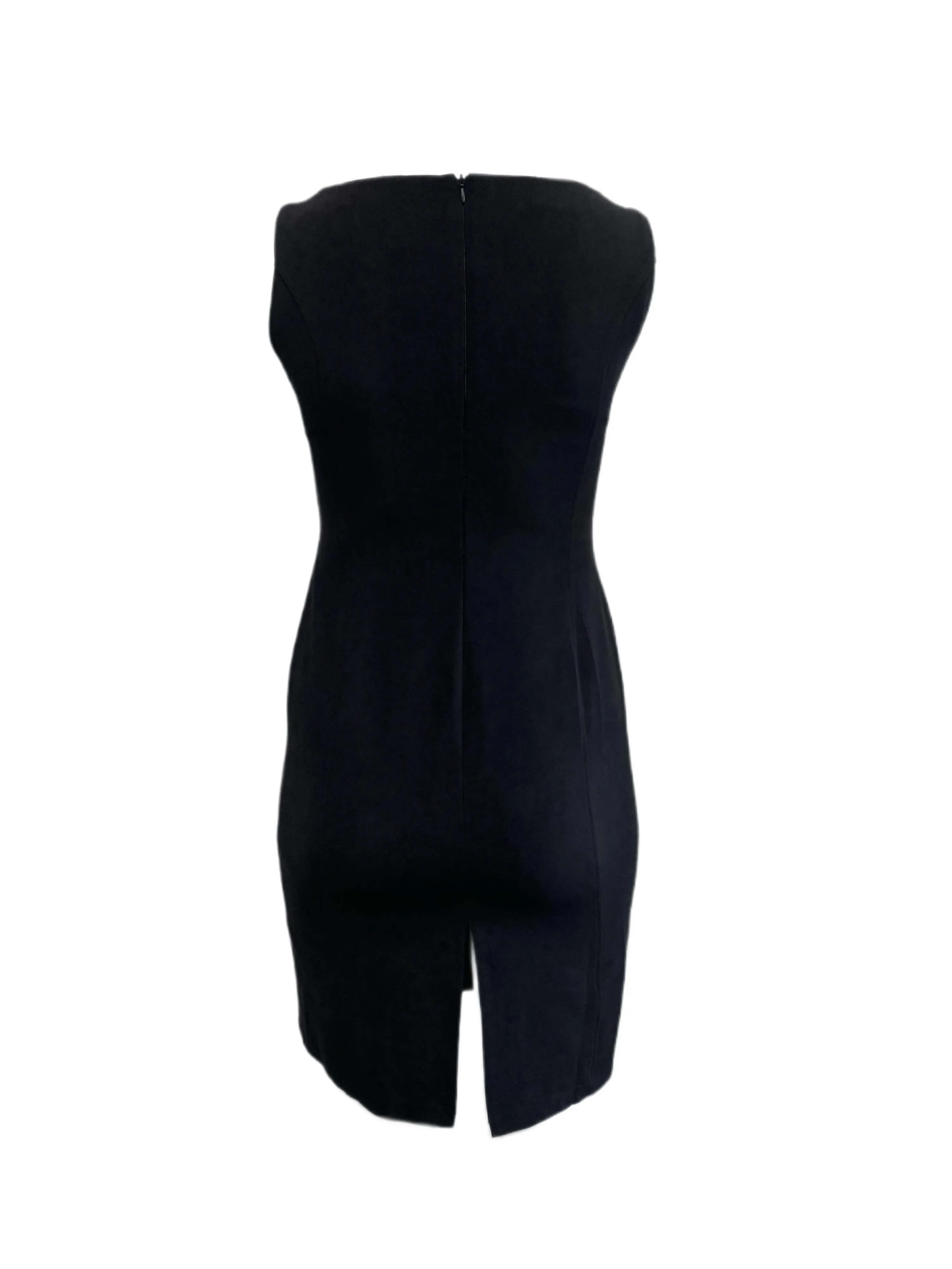 PROPAGANDA Women's Black Embellished Sleeveless Dress 3000 $151 NEW