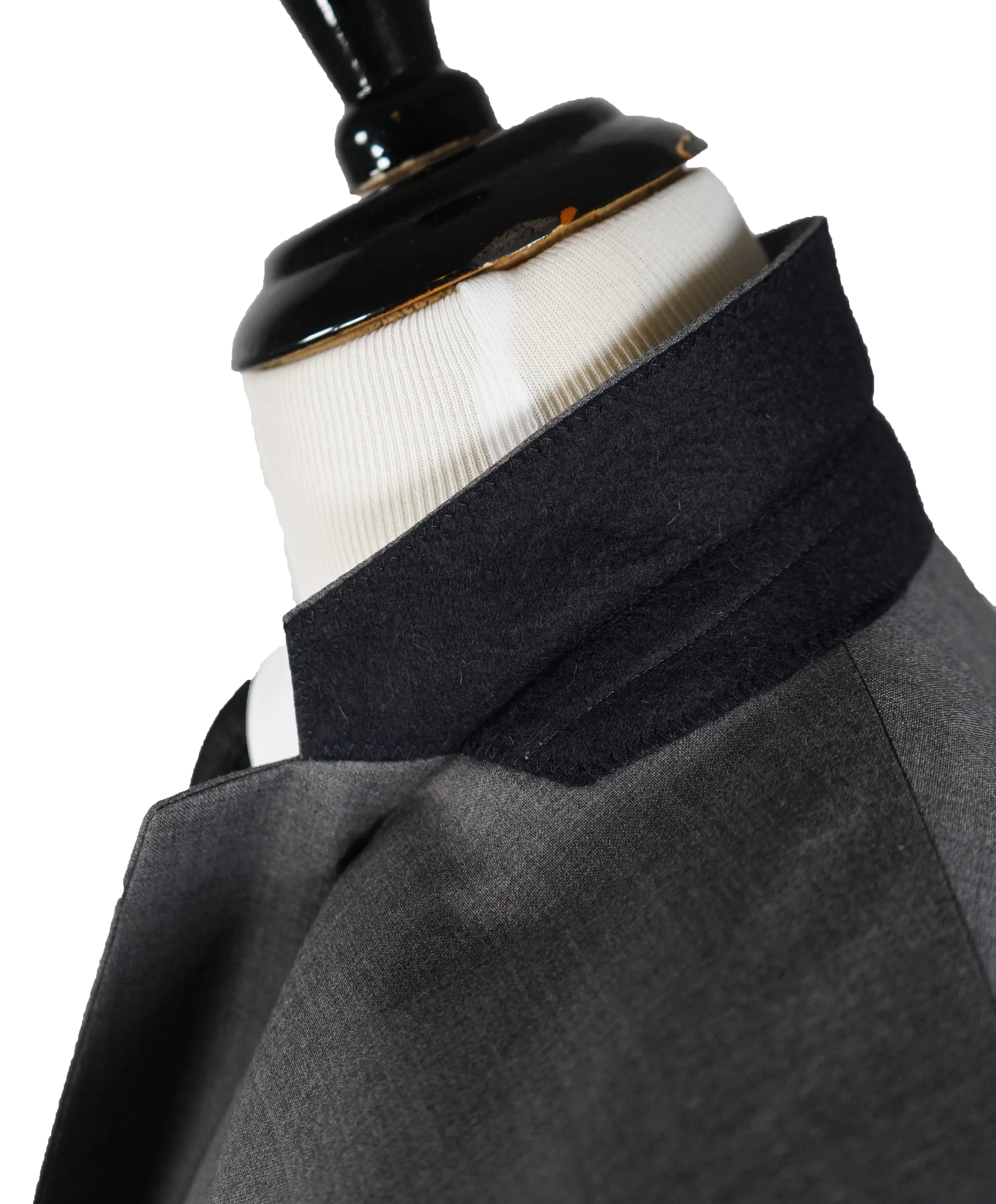 PS PAUL SMITH - Gray Skinny Lapel Modern Suit - 42R