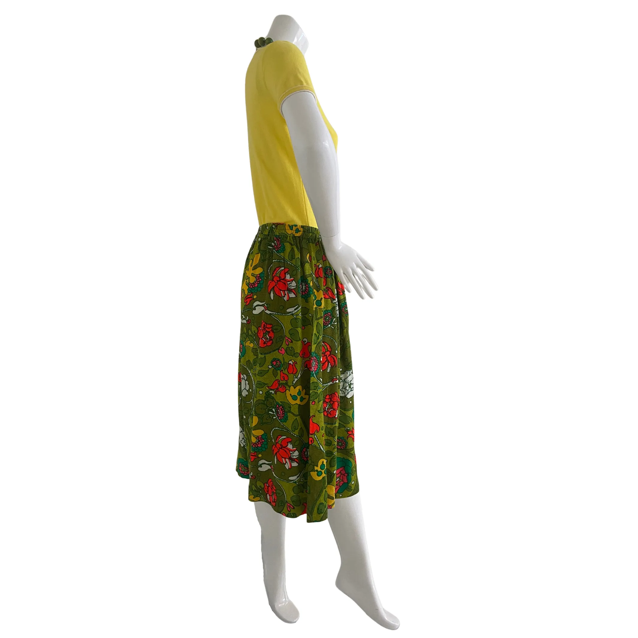 Psychedelic Culotte Pants $