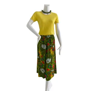 Psychedelic Culotte Pants $
