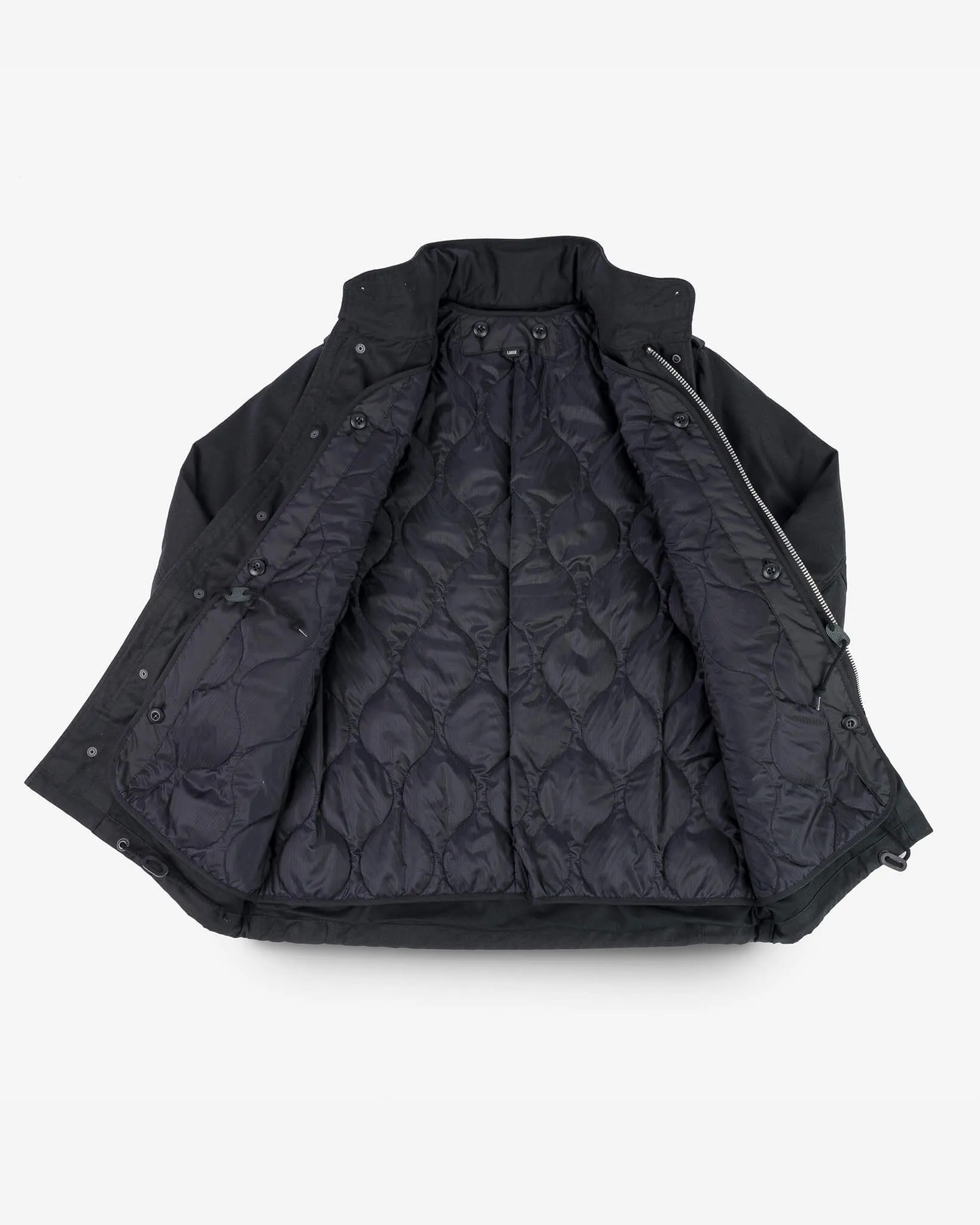 Quilt Lining M65 Field Jacket - Black