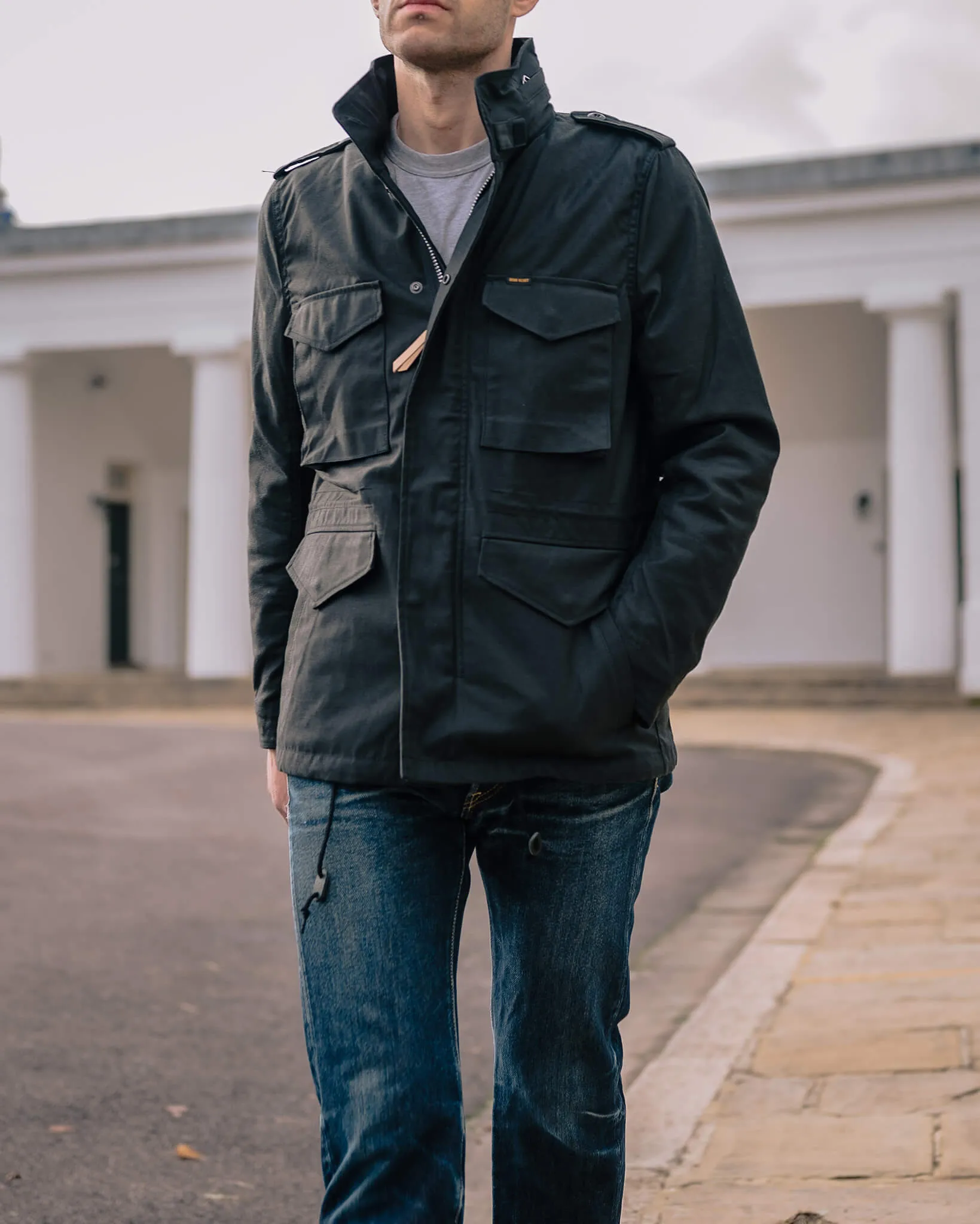 Quilt Lining M65 Field Jacket - Black