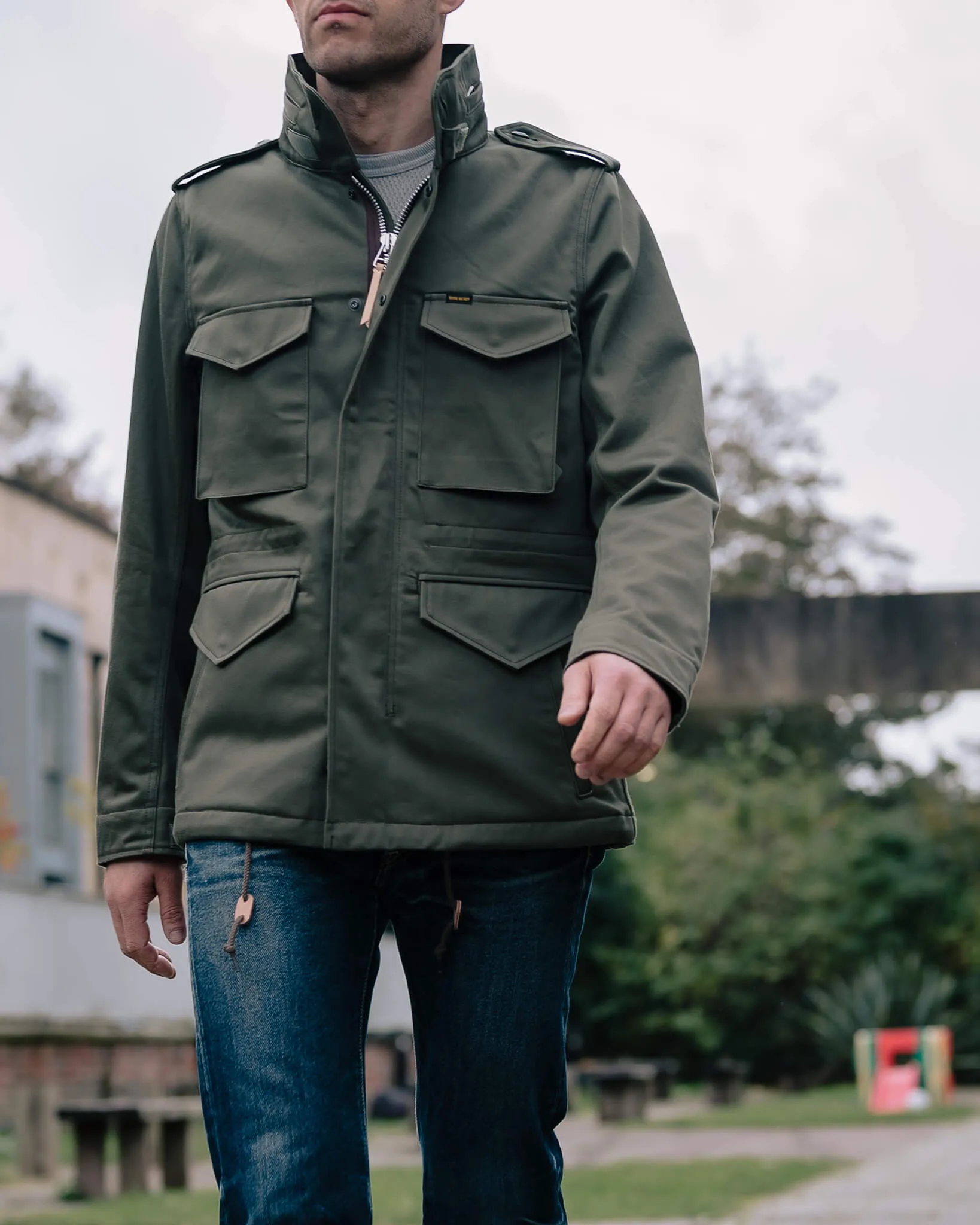 Quilt Lining M65 Field Jacket - Olive Drab Green