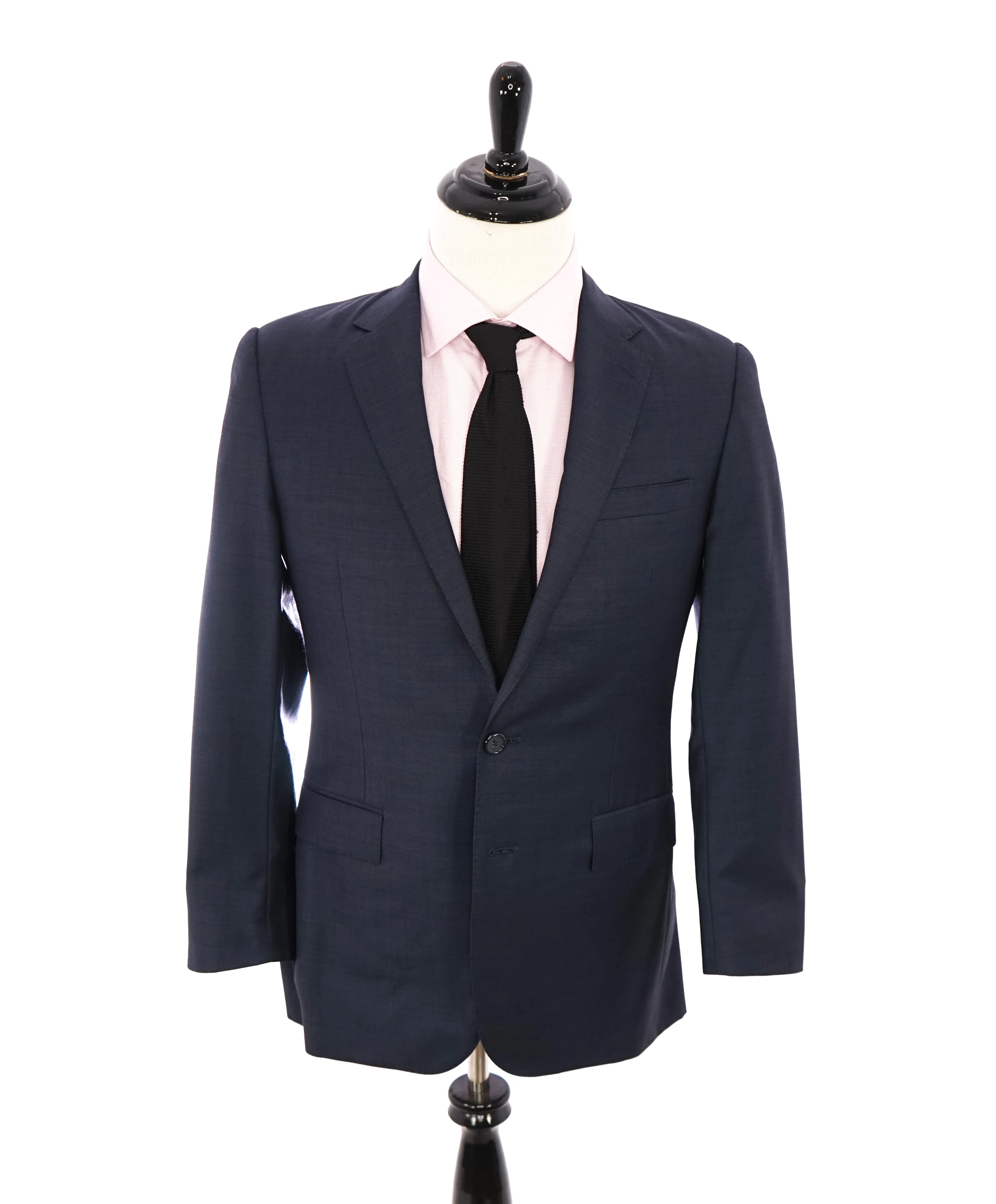 RALPH LAUREN PURPLE LABEL - ICONIC RLPL Steel Blue “Anthony” Suit - 38R