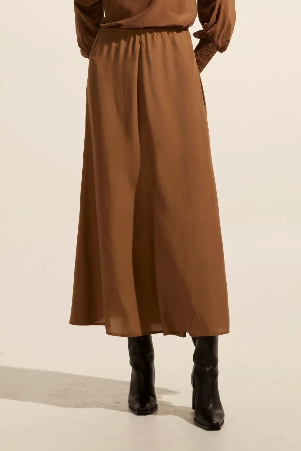Recite Skirt - Caramel