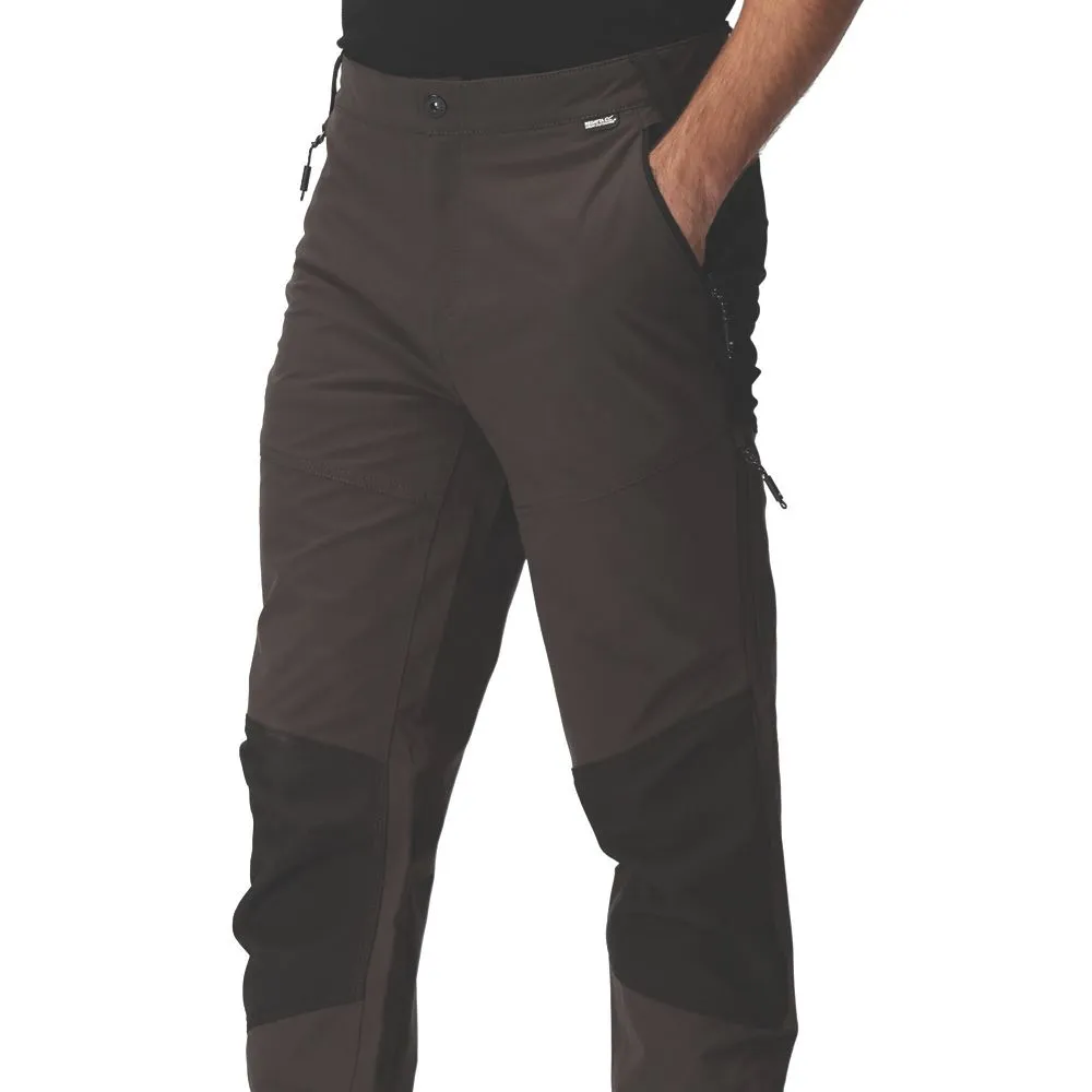 Regatta Questra V Trousers Ash / Black 30" W 32" L