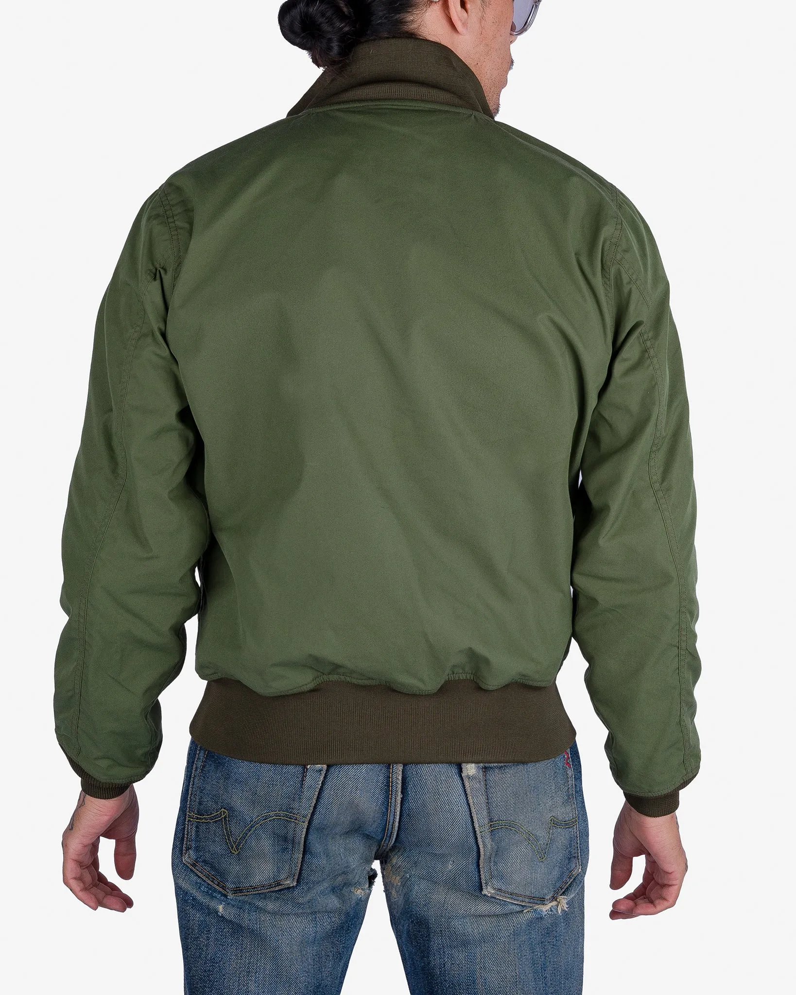 Reversible Tanker Jacket - Olive