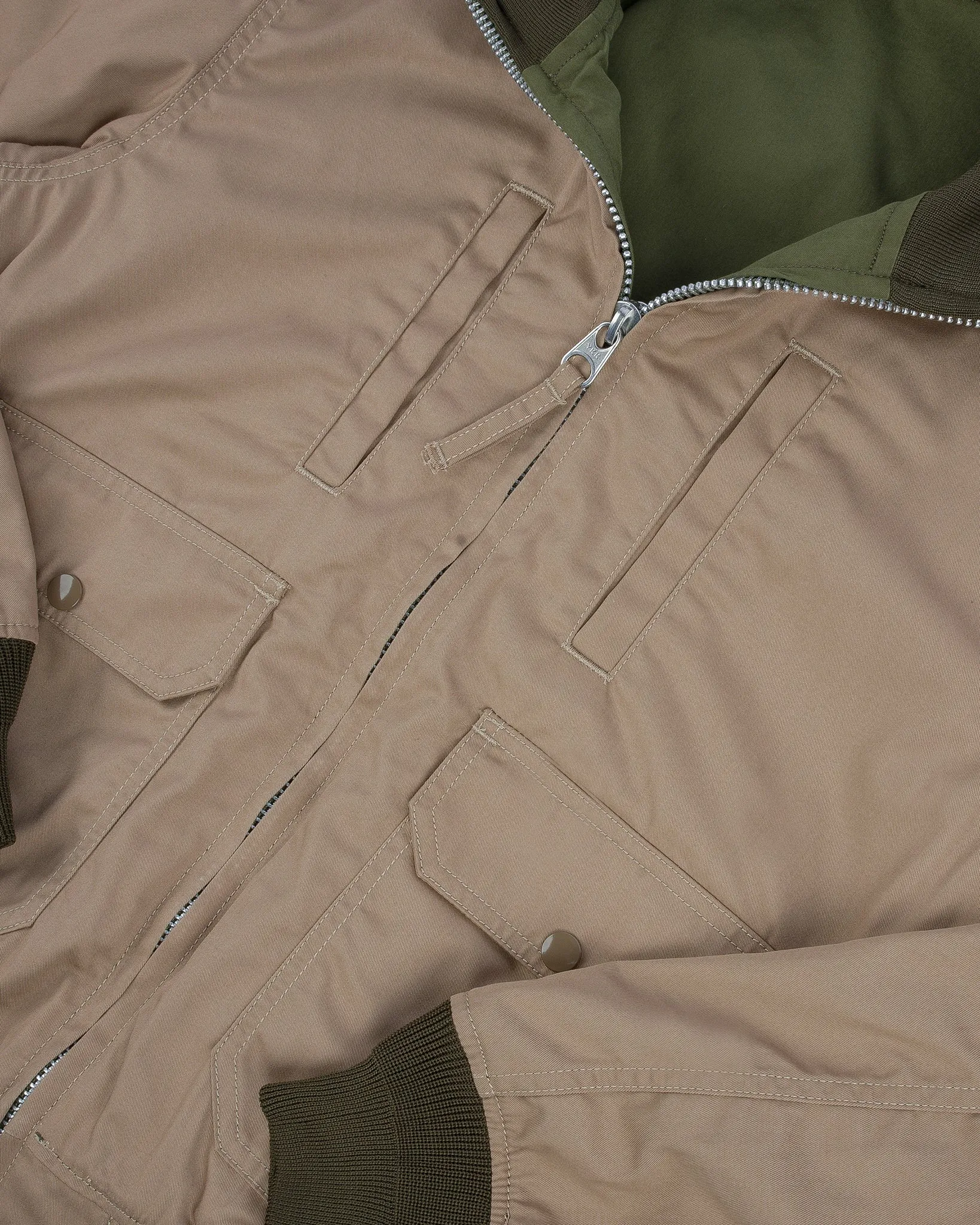 Reversible Tanker Jacket - Olive