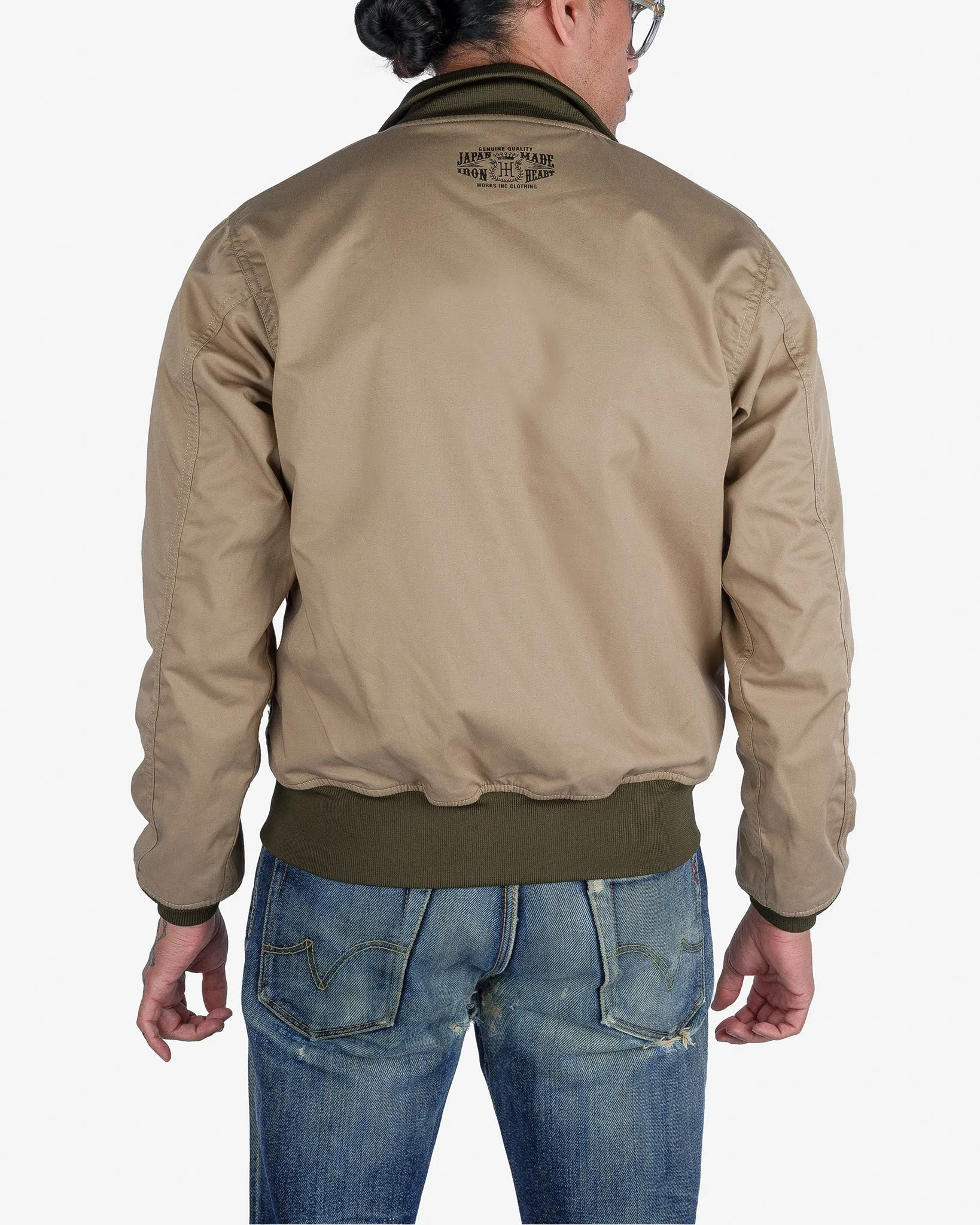 Reversible Tanker Jacket - Olive
