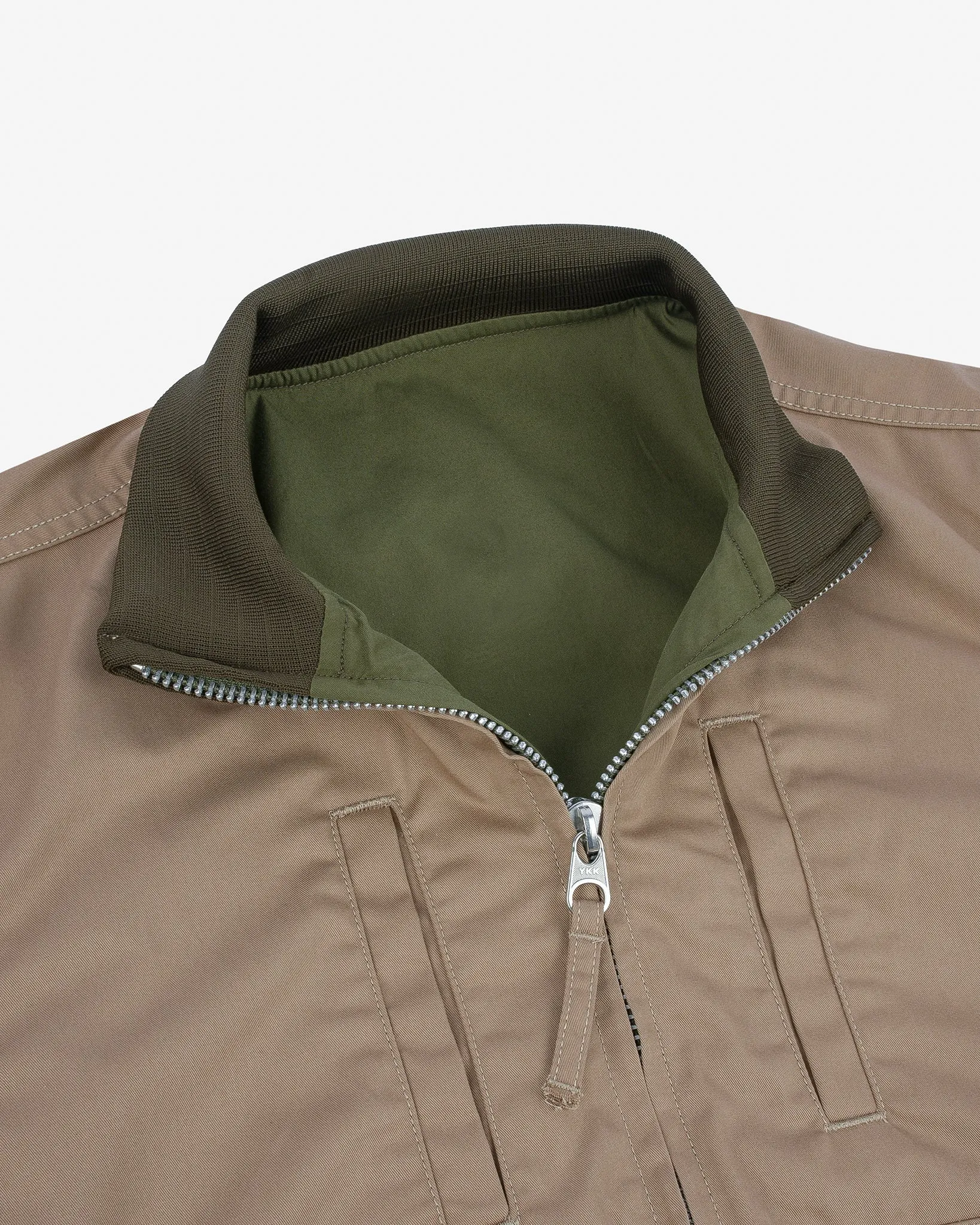 Reversible Tanker Jacket - Olive