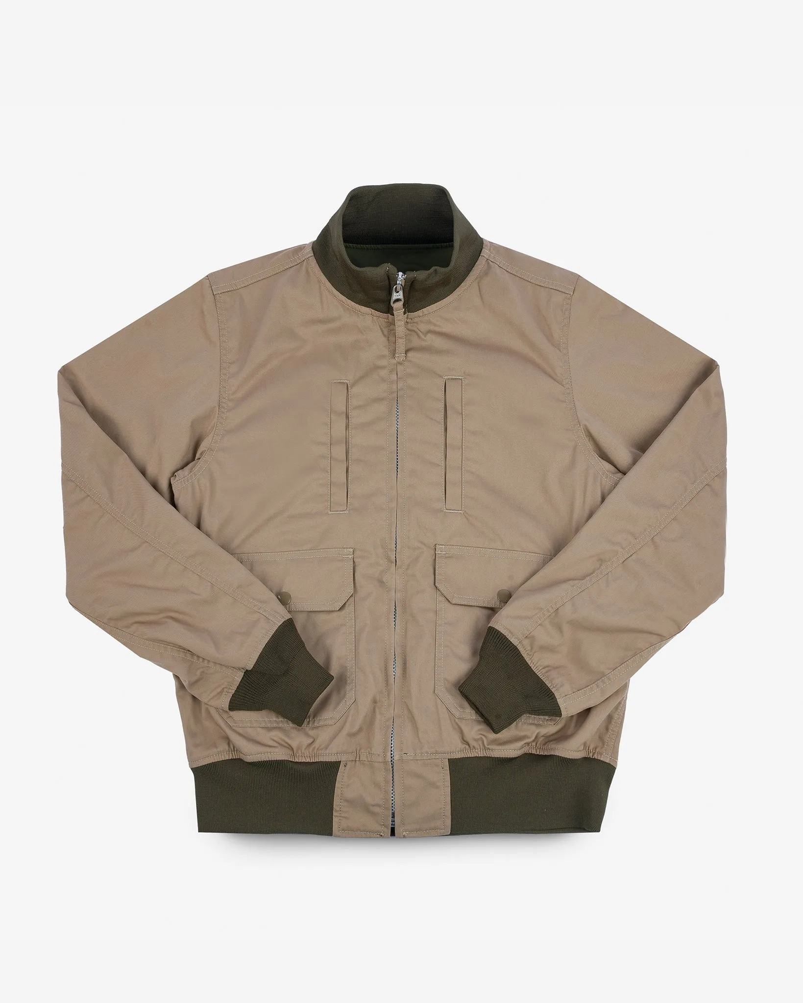 Reversible Tanker Jacket - Olive