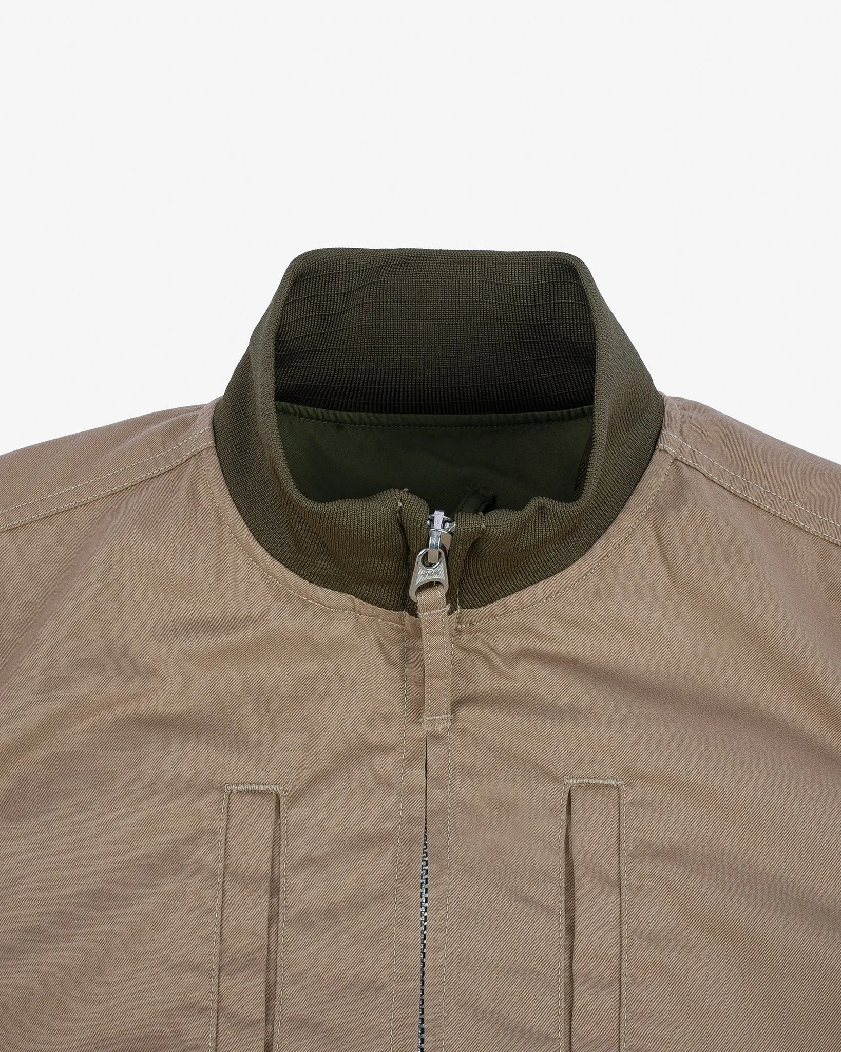 Reversible Tanker Jacket - Olive