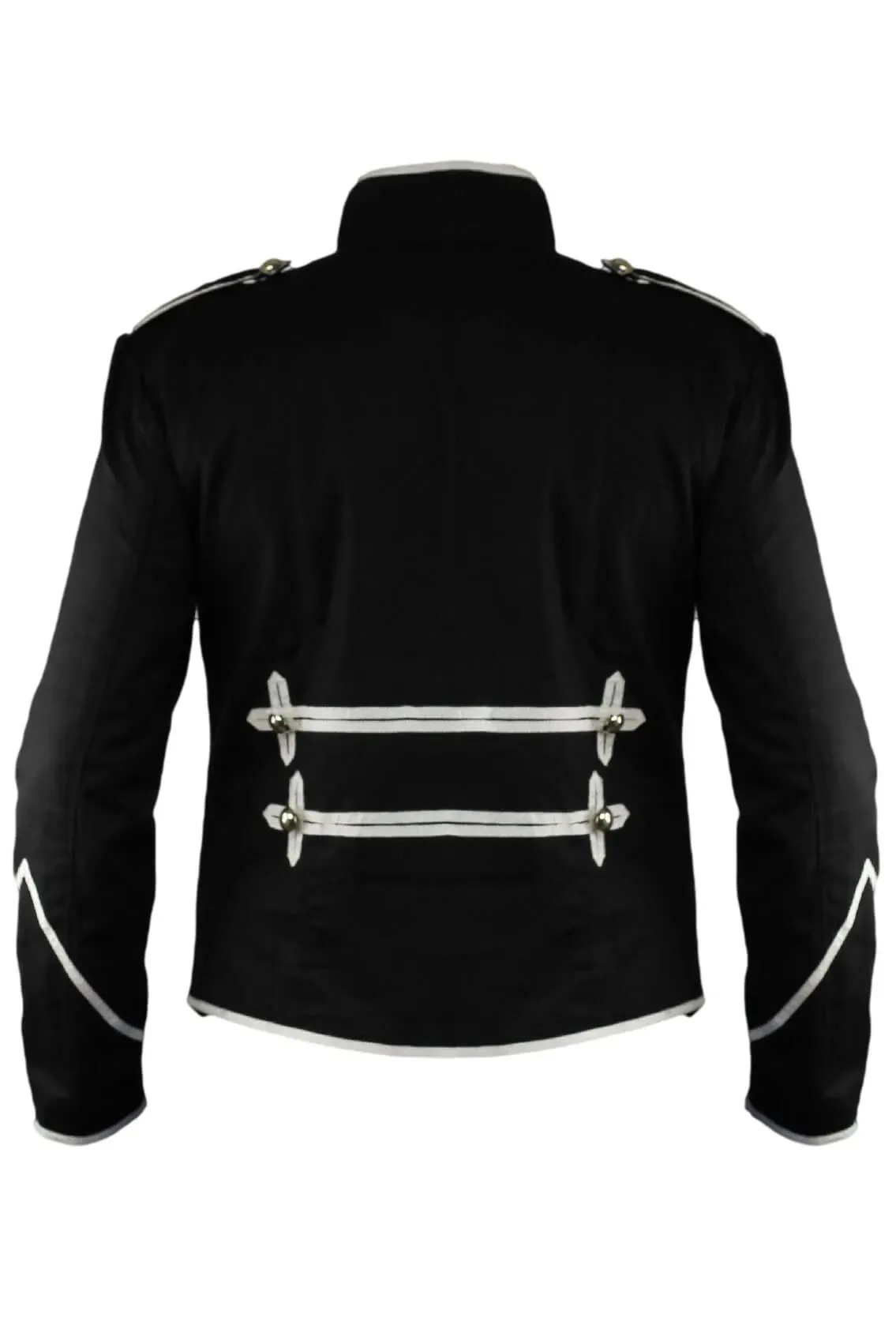 Ro Rox Emo MCR Drummer Parade Jacket, Black & White