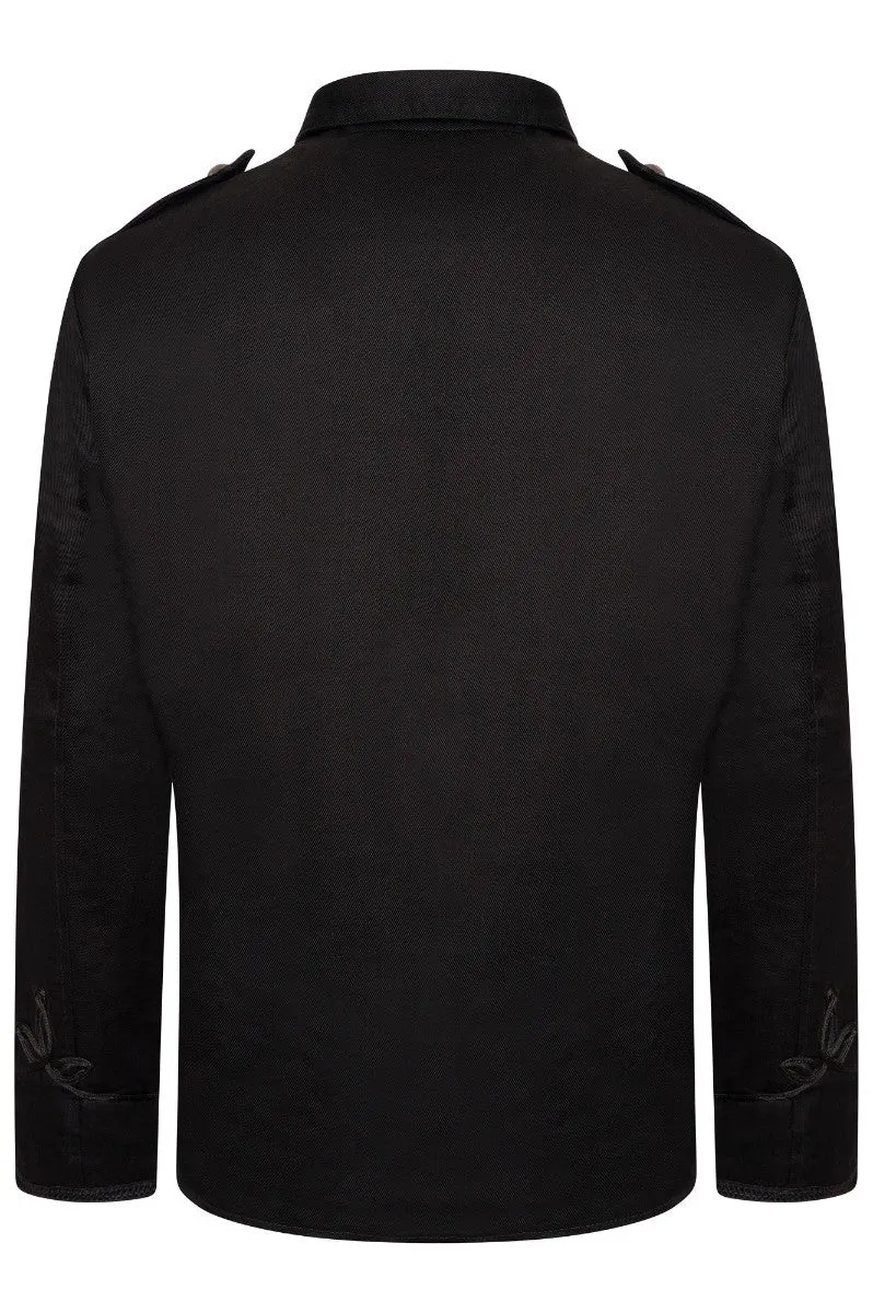 Ro Rox Military Black Parade Gothic Jacket