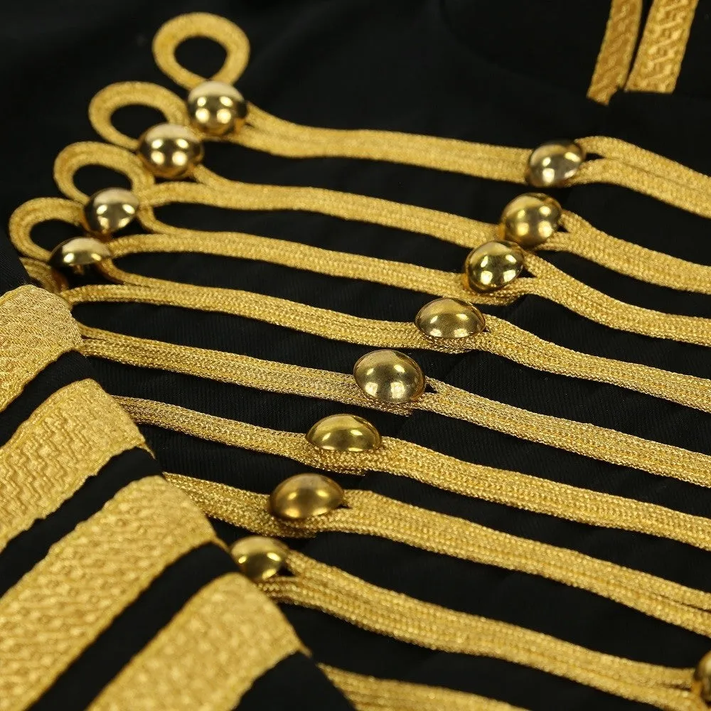 Ro Rox Military Hussar Marching Band Parade Jacket