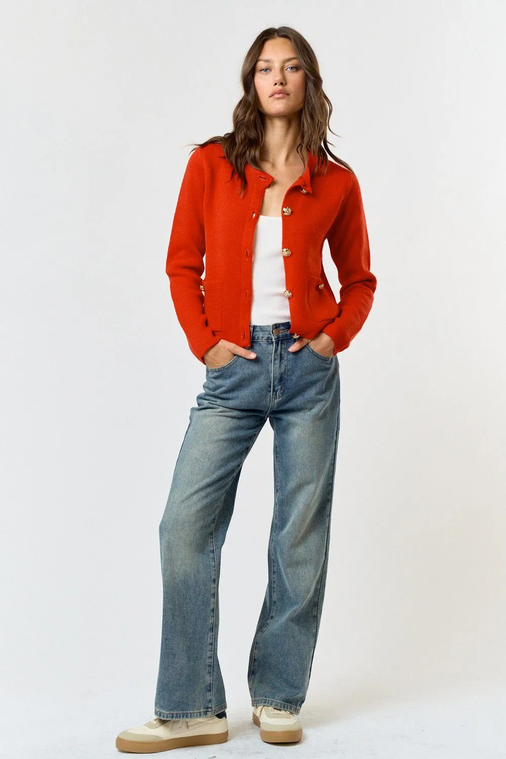 Rouge Allure Cardigan
