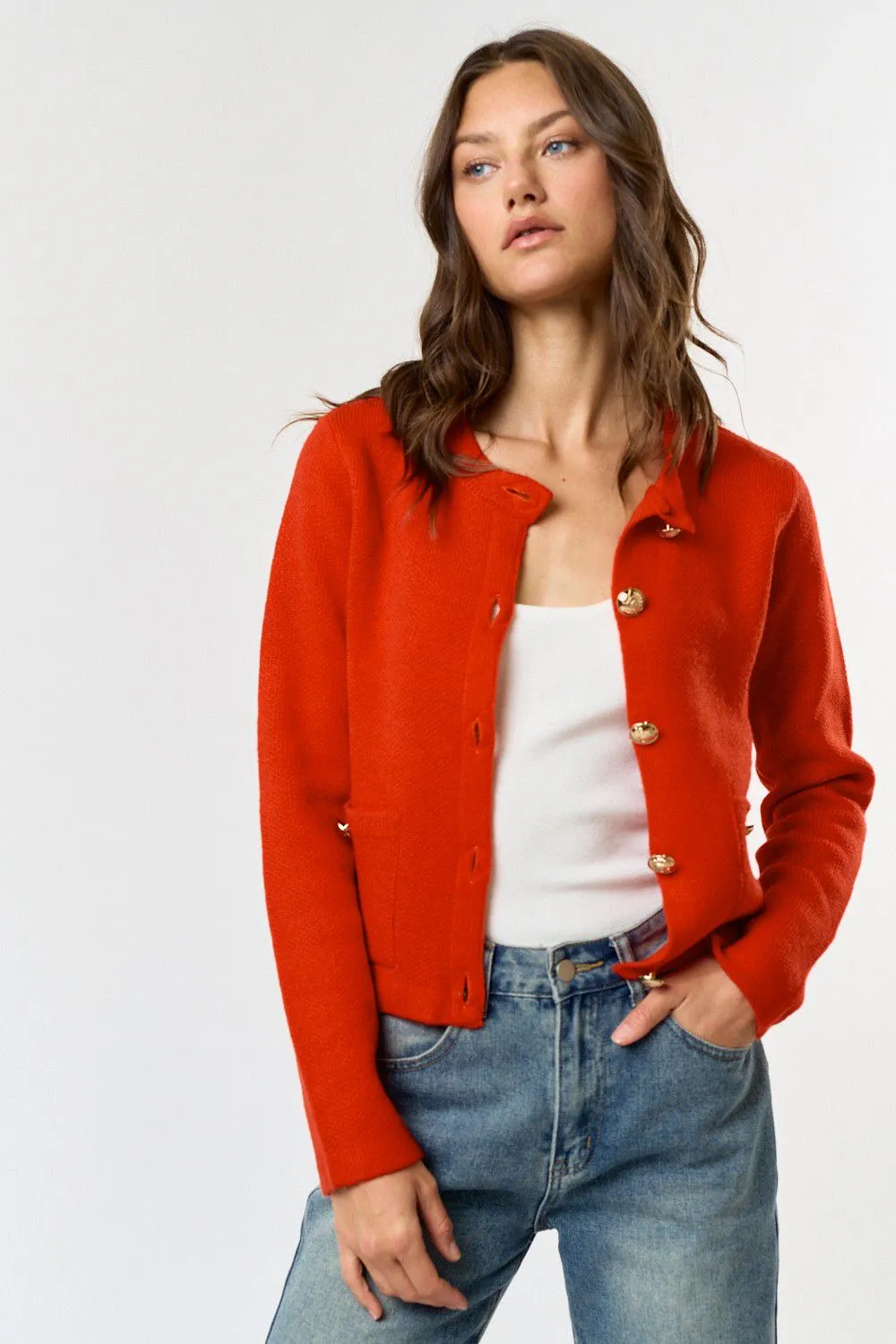 Rouge Allure Cardigan