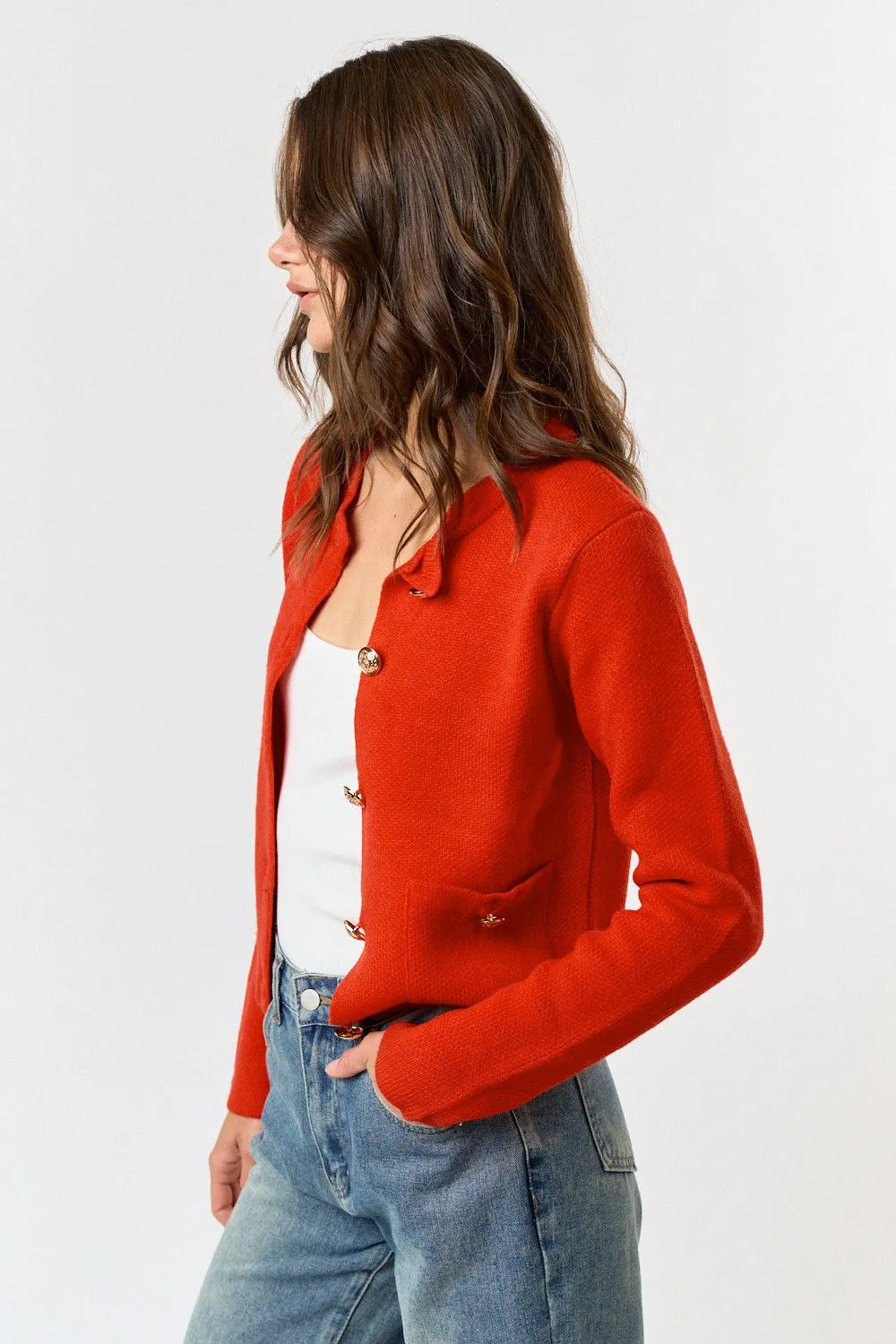Rouge Allure Cardigan