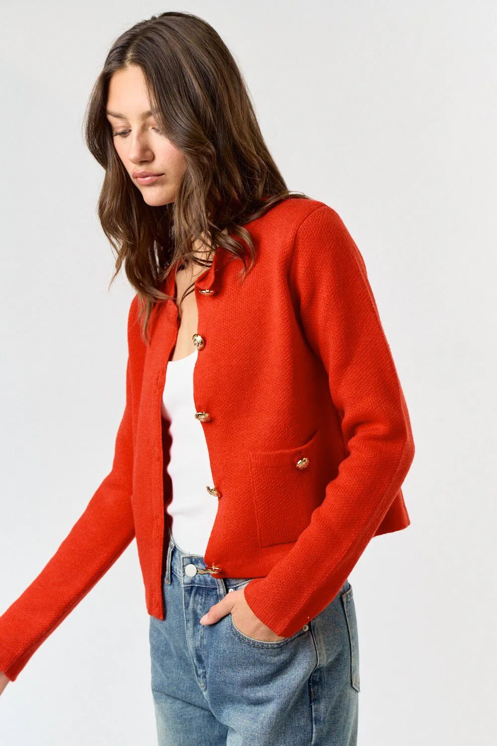 Rouge Allure Cardigan