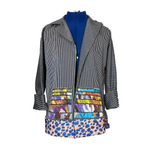 Satin Patchwork Jacket