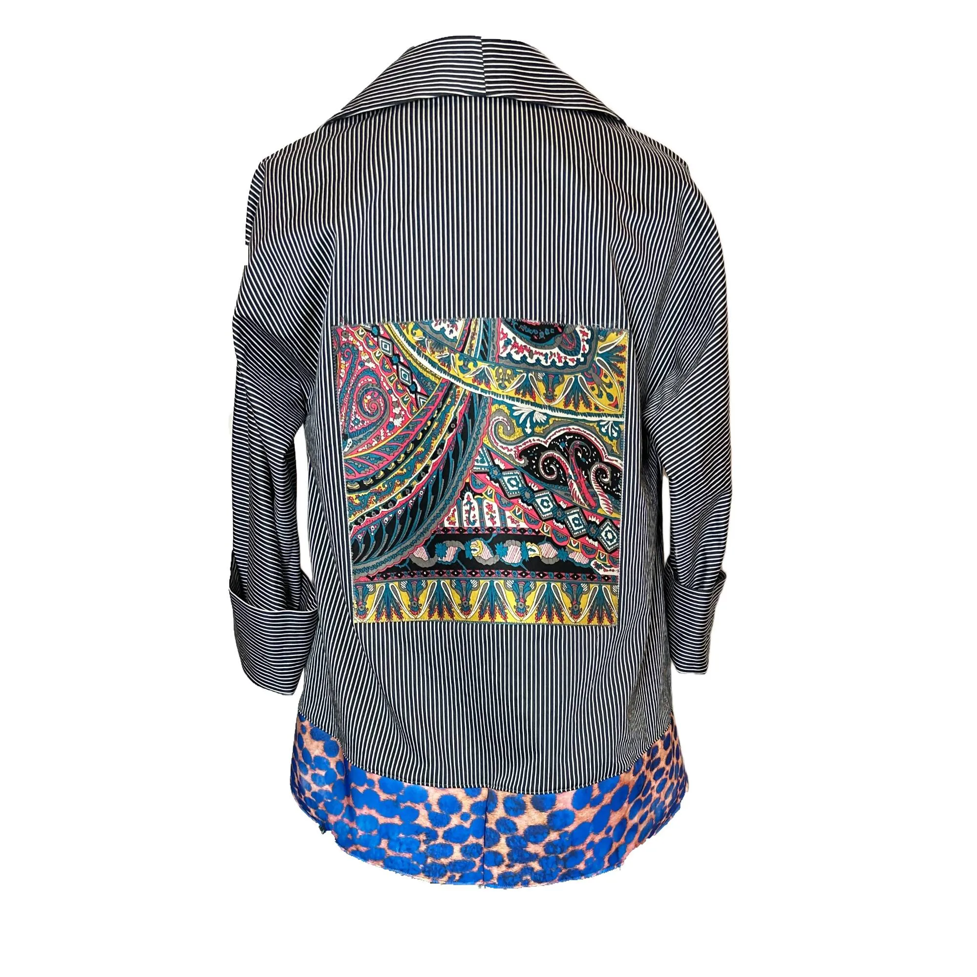 Satin Patchwork Jacket