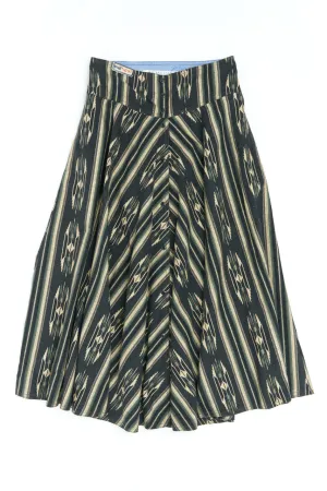 Scarti Lab Buttoned Skirt W700-SH460 Jacquard Green