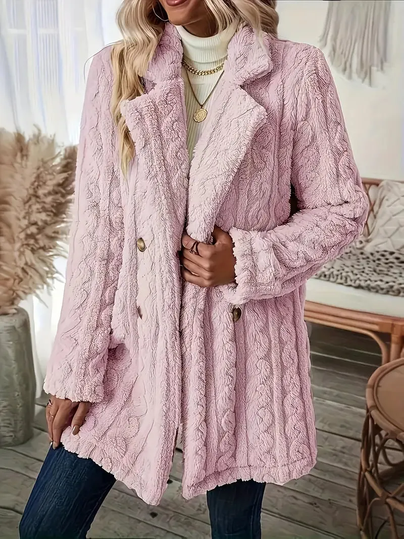 Seraphina - Textured Winter Coat