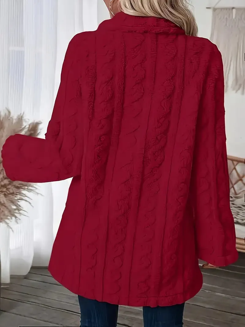 Seraphina - Textured Winter Coat