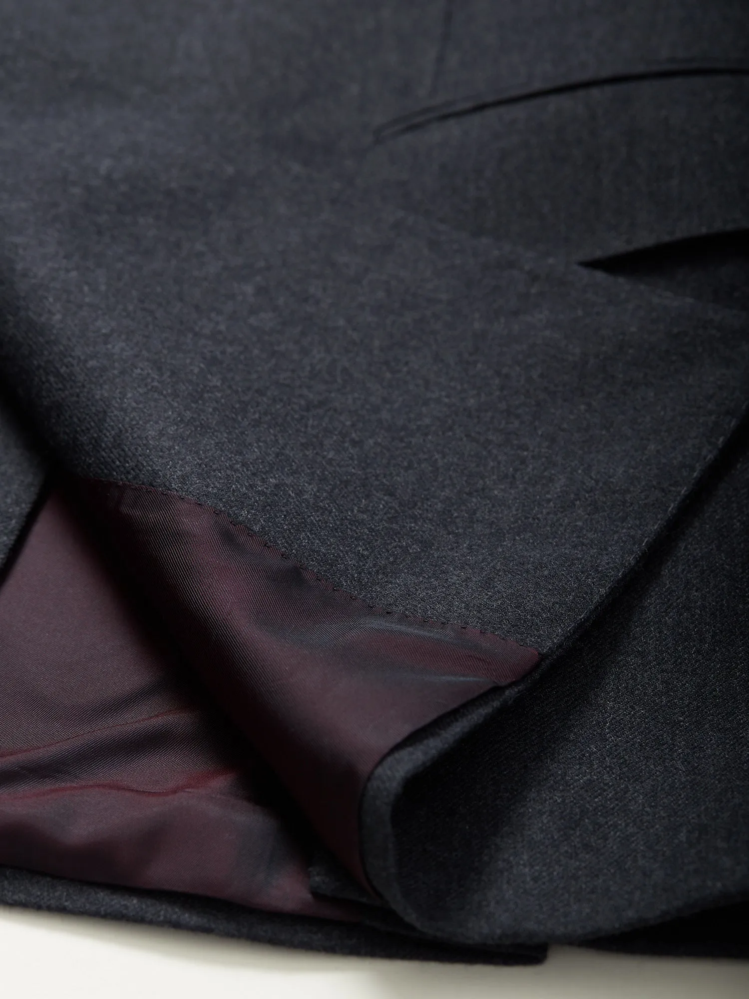 Shelton DB Suit Jacket Dark Grey