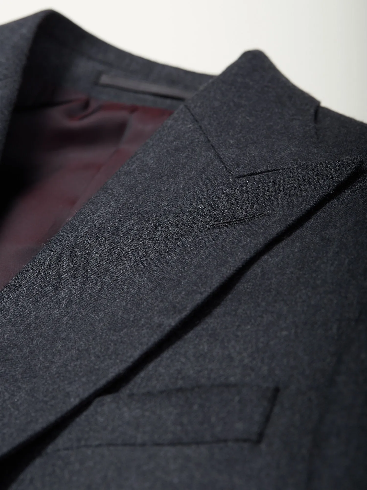Shelton DB Suit Jacket Dark Grey