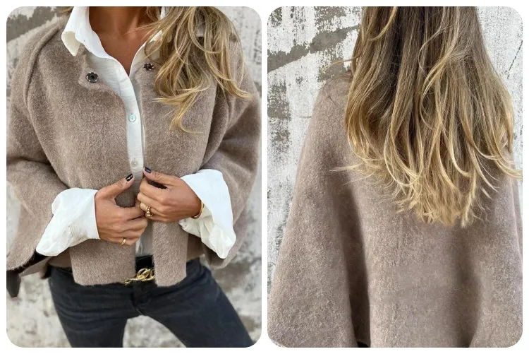 Short Cashmere Coat
