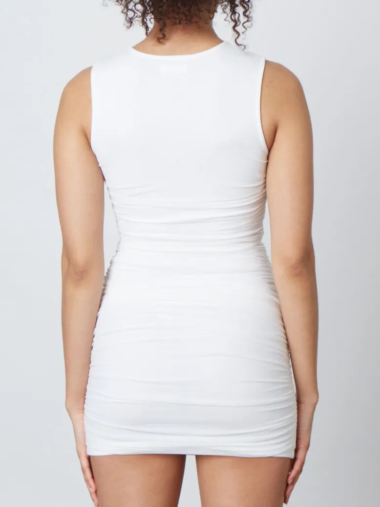 Side Ruched Mini Dress