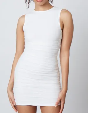Side Ruched Mini Dress