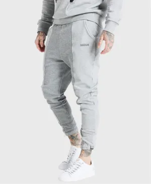 Siksilk Ss-20264 Half & Half Toggle Pant Grey Marl