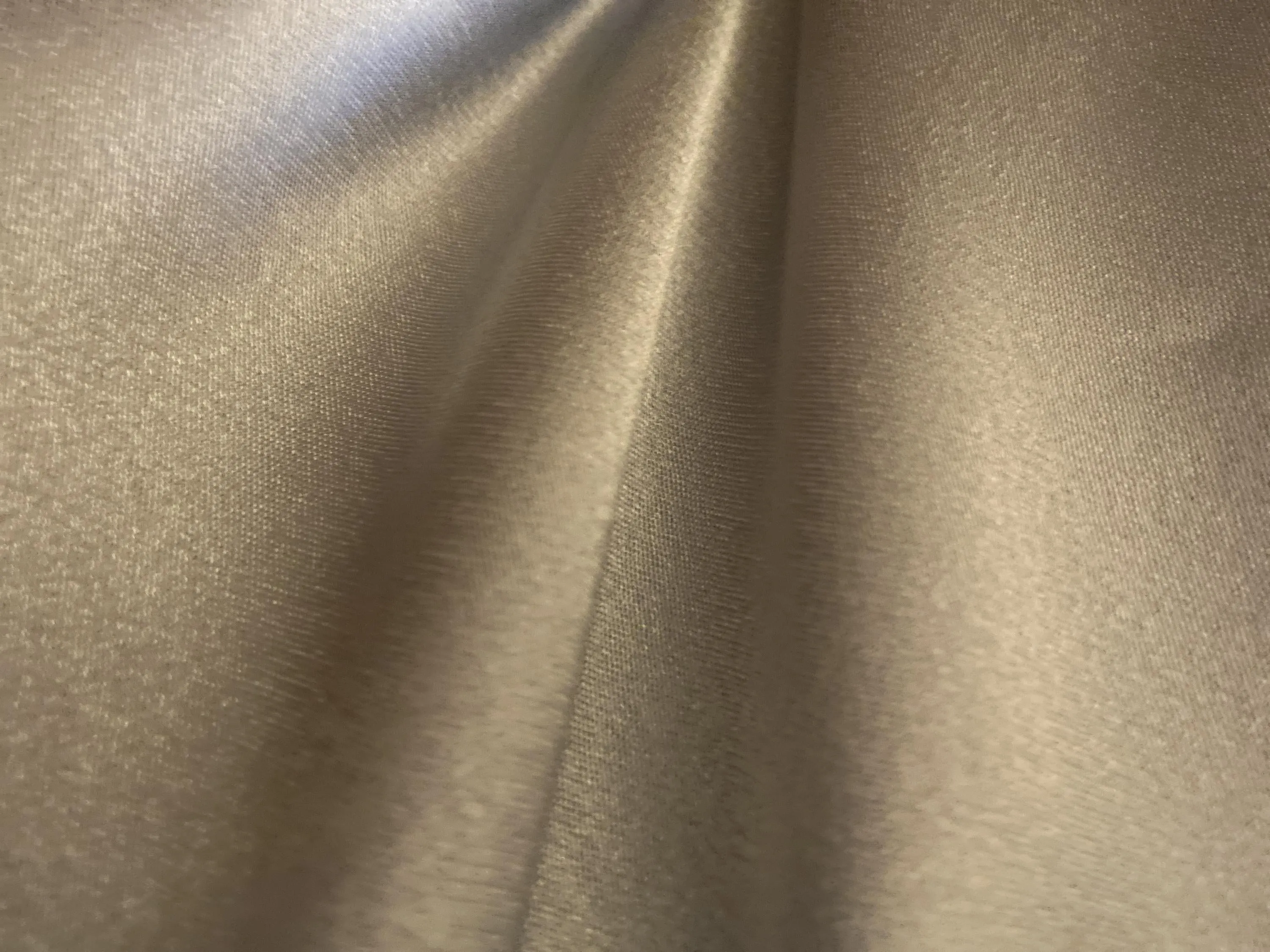 Silver Shimmer Satin