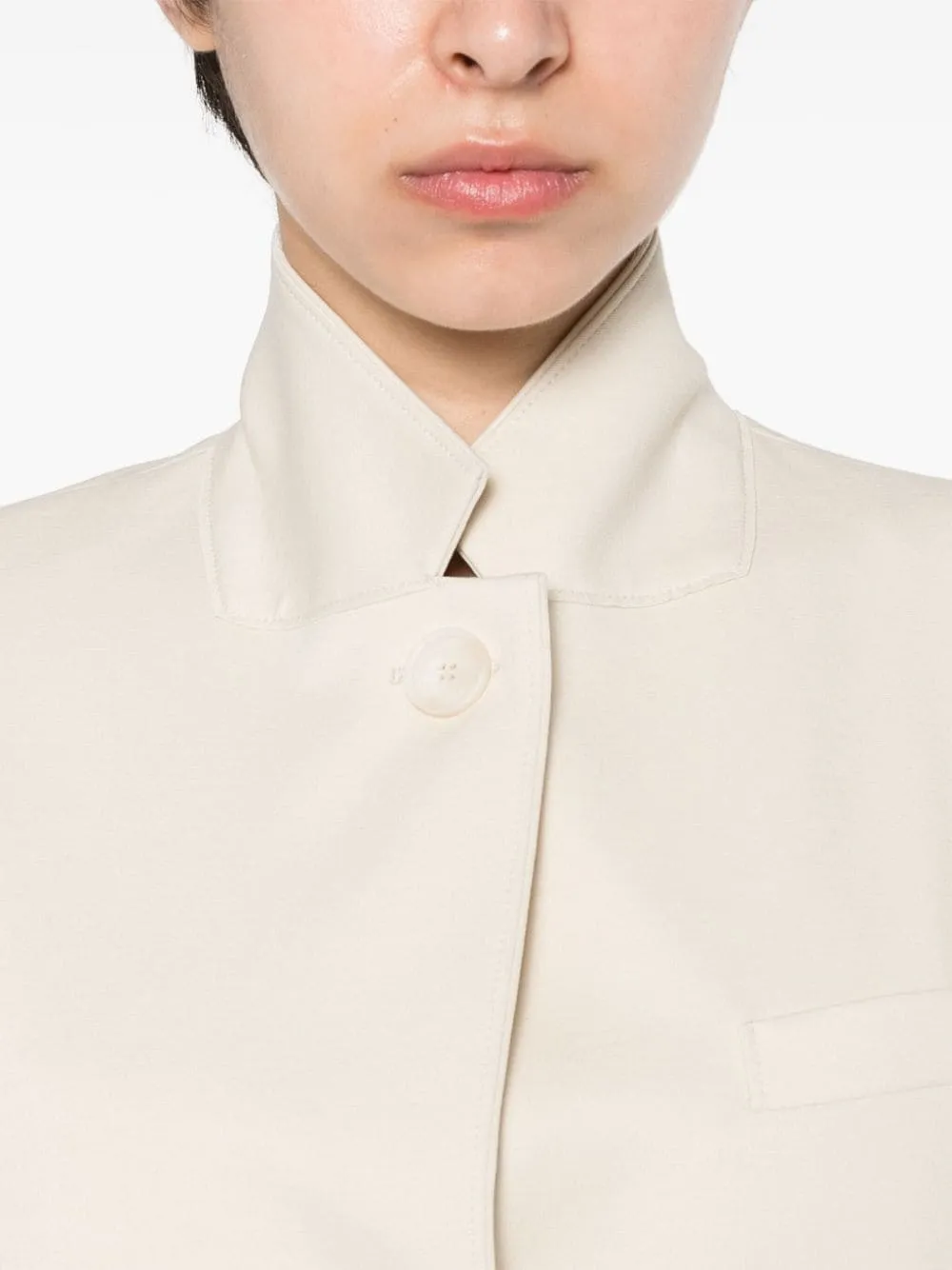 Single-breasted blazer jacket