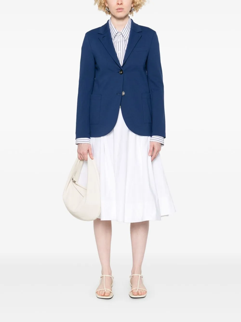 Single-breasted blazer jacket