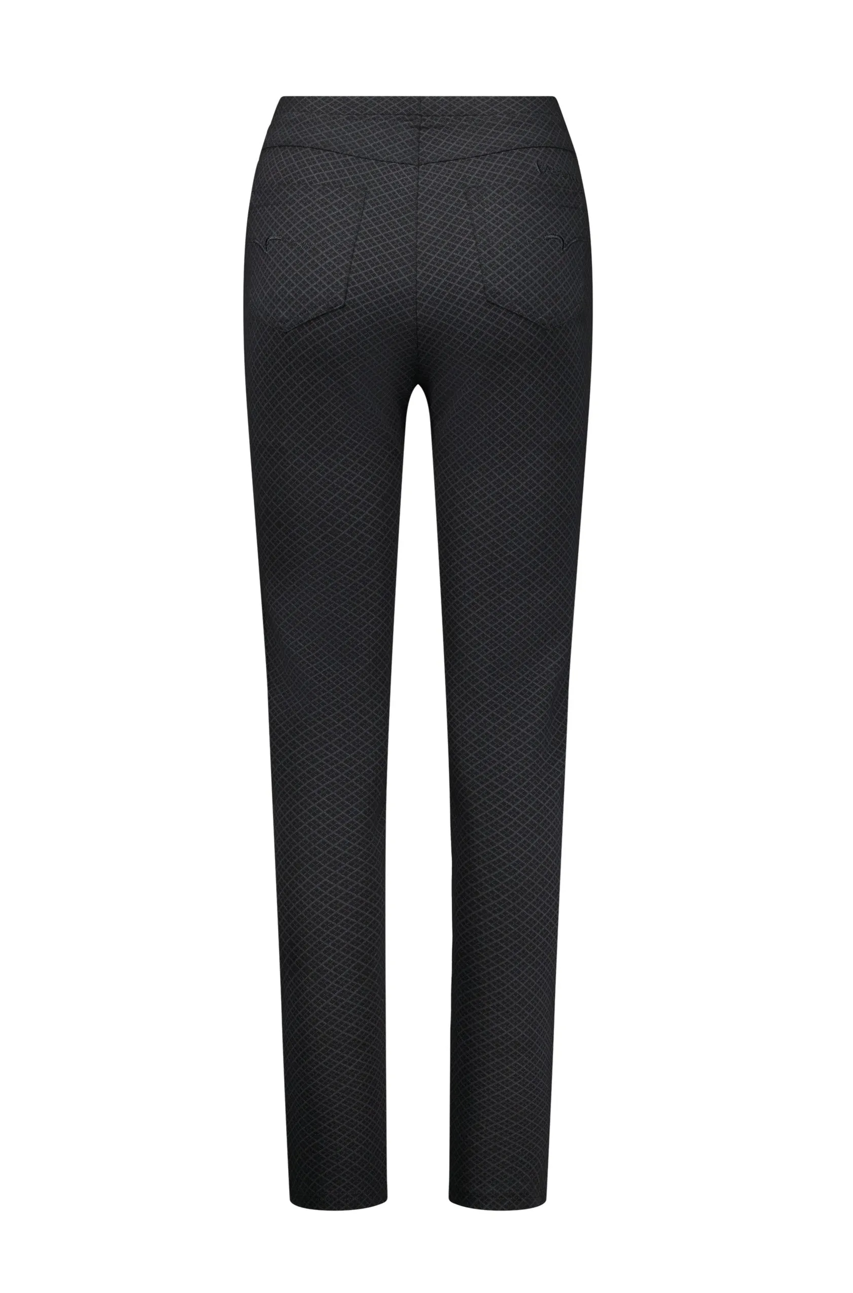 Skinny Leg Full Length Printed Ponti Pull On - Mosaic