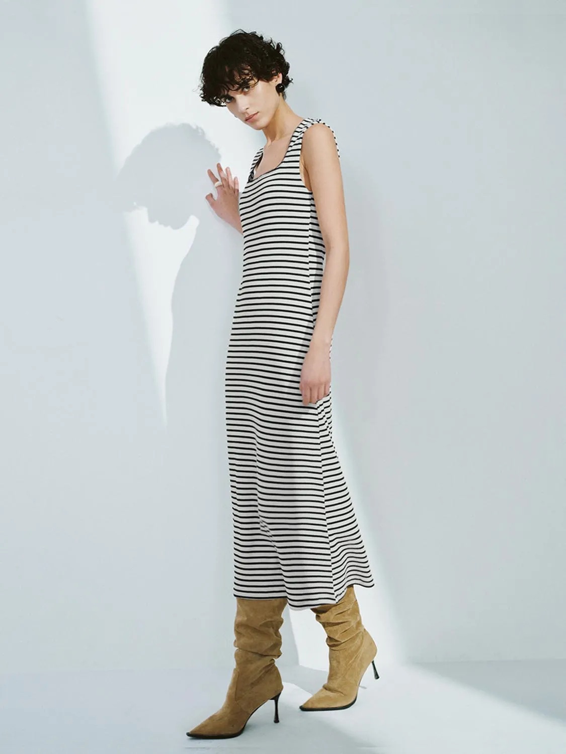 Sleeveless A-Line Dresses
