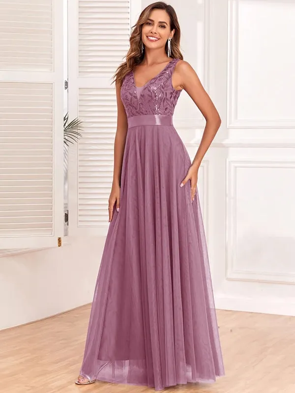 Sleeveless Evening Dresses