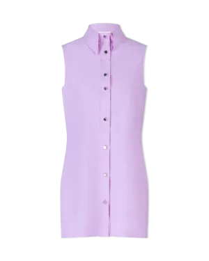 Sleeveless Rea Shirt Mini Dress
